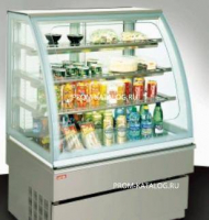 Витрина охлаждаемая Unis Georgia III 1000 Self-service, inox 