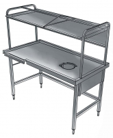 Стол для сортировки посуды Electrolux BHST1708R 865336