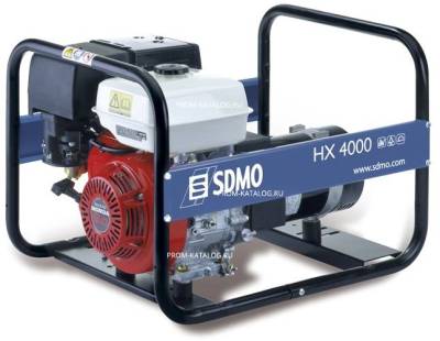 Бензиновый генератор SDMO HX 4000-C (-S) 