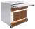 Прилавок нейтральный Luxstahl ПН-900 Premium Eco Wood
